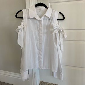 White blouse cutouts